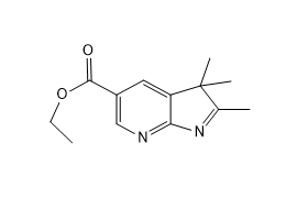 ethyl 2,3,3-trimethylpyrrolo[2,3-b]pyridine-5-carboxylate