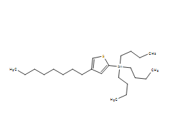三丁基(4-辛基噻吩-2-基)锡