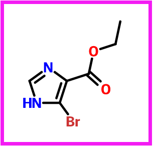 5-bromo-1(3)H-imidazole-4-carboxylic acid ethyl ester