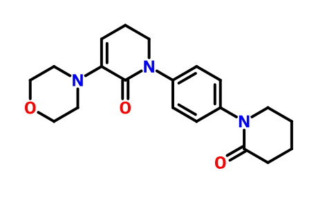 5,6-二氢-3-(4-吗啉基)-1-[4-(2-氧代-1-哌啶基)苯基]-2(1H)-吡啶酮