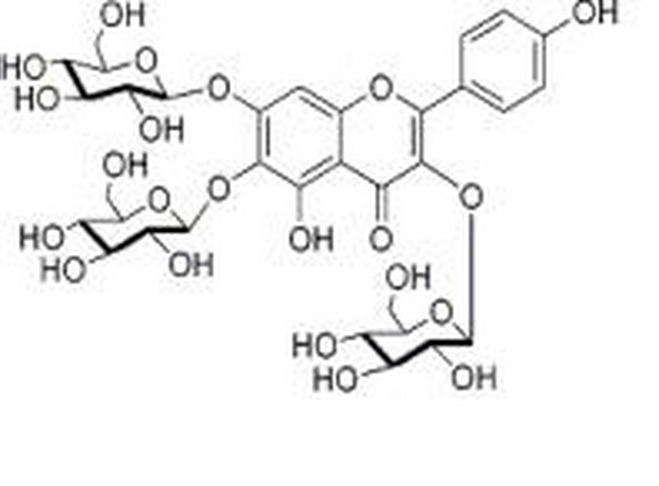 6-羟基山奈酚-3,6,7-三-O-葡萄糖苷