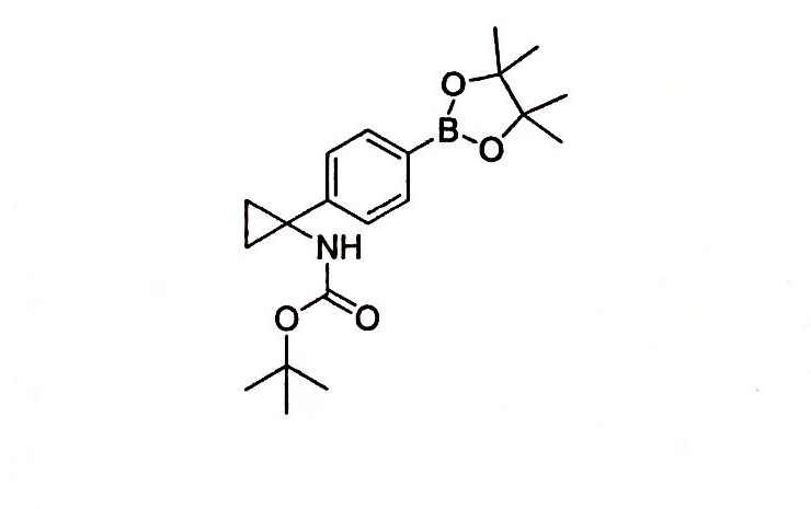 [4-〔1-(N- BOC-氨基)环丙基]苯基硼酸频哪醇酯