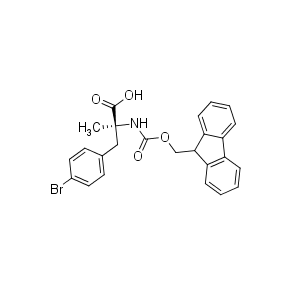 (2S)-3-(4-bromophenyl)-2-({[(9H-fluoren-9-yl)methoxy]carbonyl}amino)-2-methylpropanoic acid