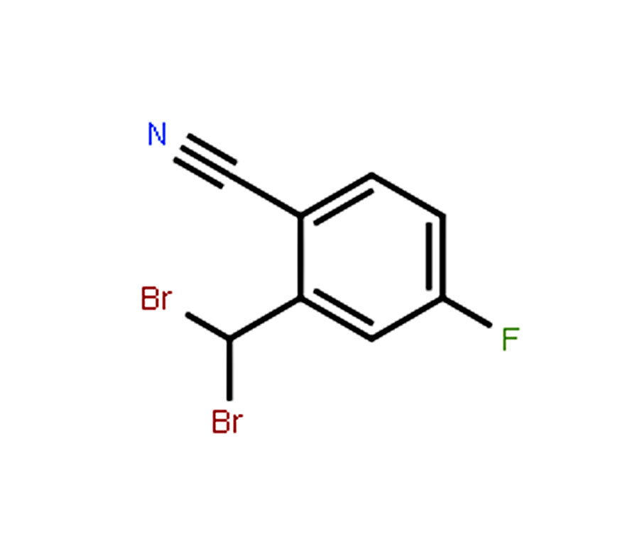 2-(二溴甲基)-4-氟苯腈