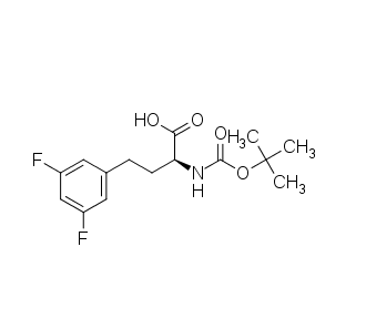 (2S)-4-(3,5-difluorophenyl)-2-[(2-methylpropan-2-yl)oxycarbonylamino]butanoic acid