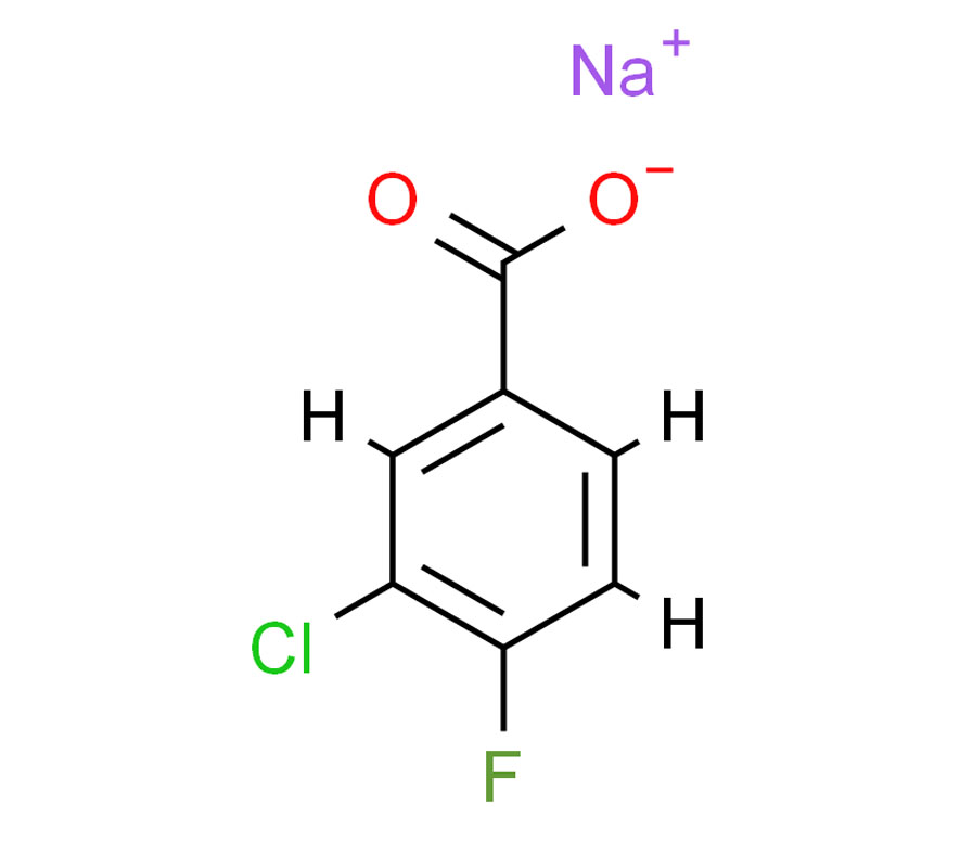 Sodium 3-chloro-4-fluorobenzoate