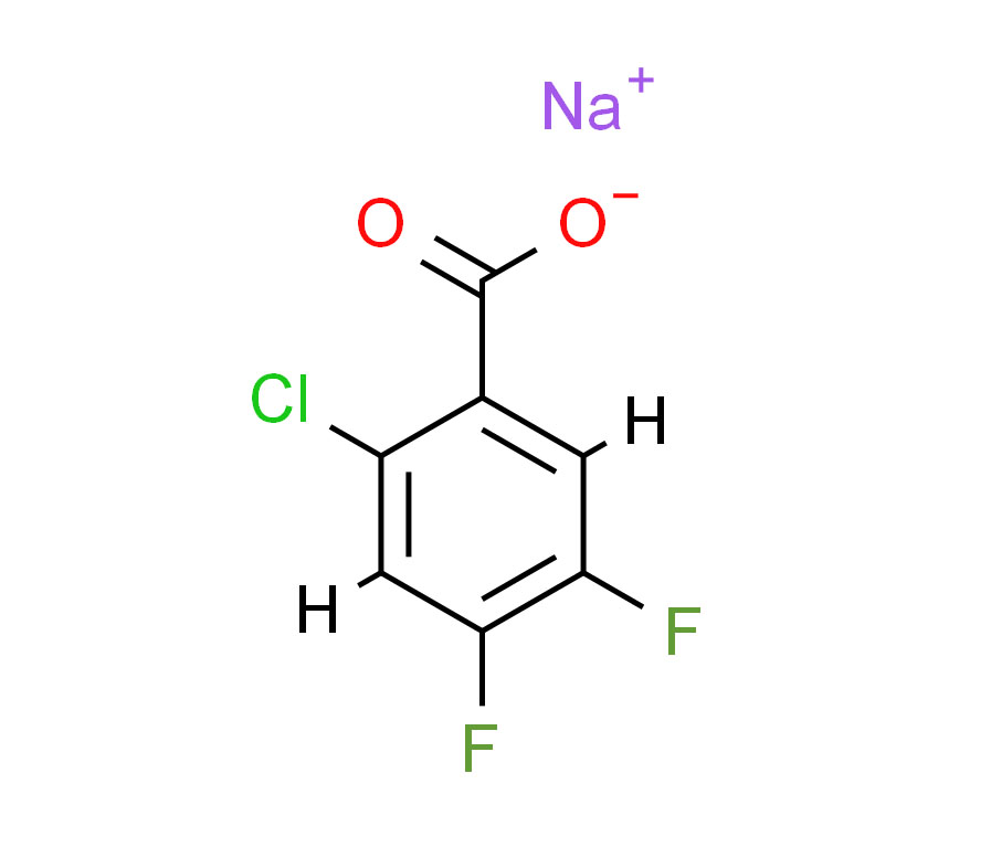 Sodium 2-chloro-4,5-difluorobenzoate