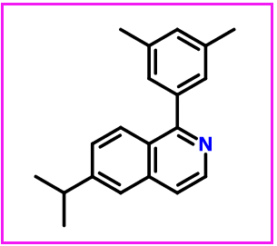 1-(3,5-二甲基苯基)-6-异丙基异喹啉