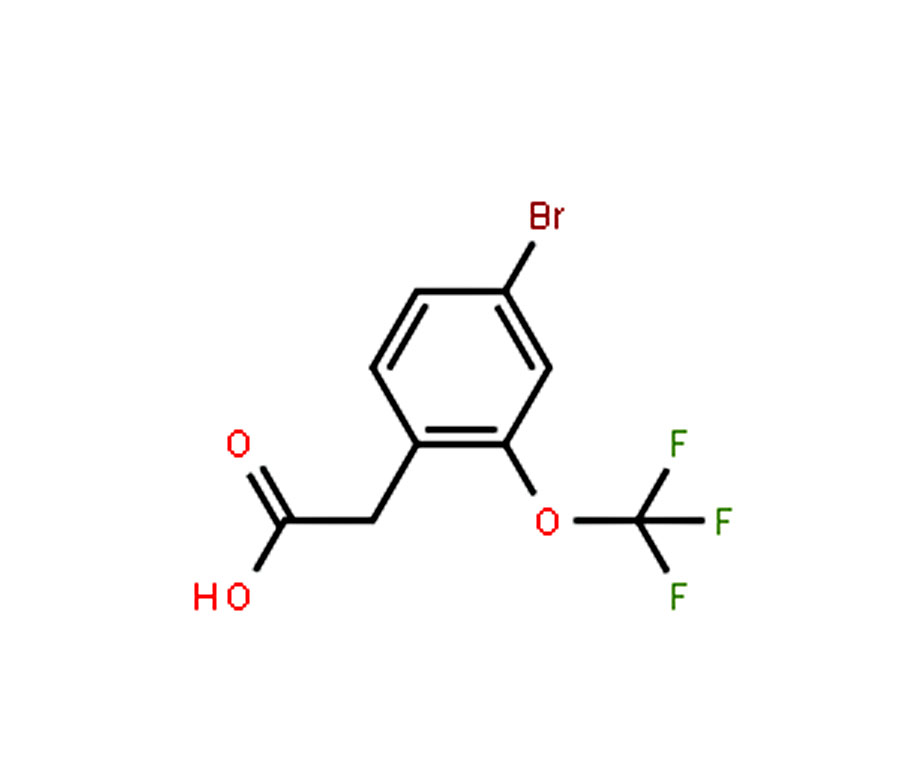 Benzeneacetic acid, 4-bromo-2-(trifluoromethoxy)-