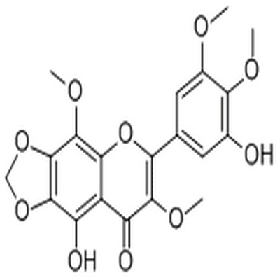 5,5'-Dihydroxy-3,8,3',4'-tetramethoxy-6,7-methylenedioxyflavone