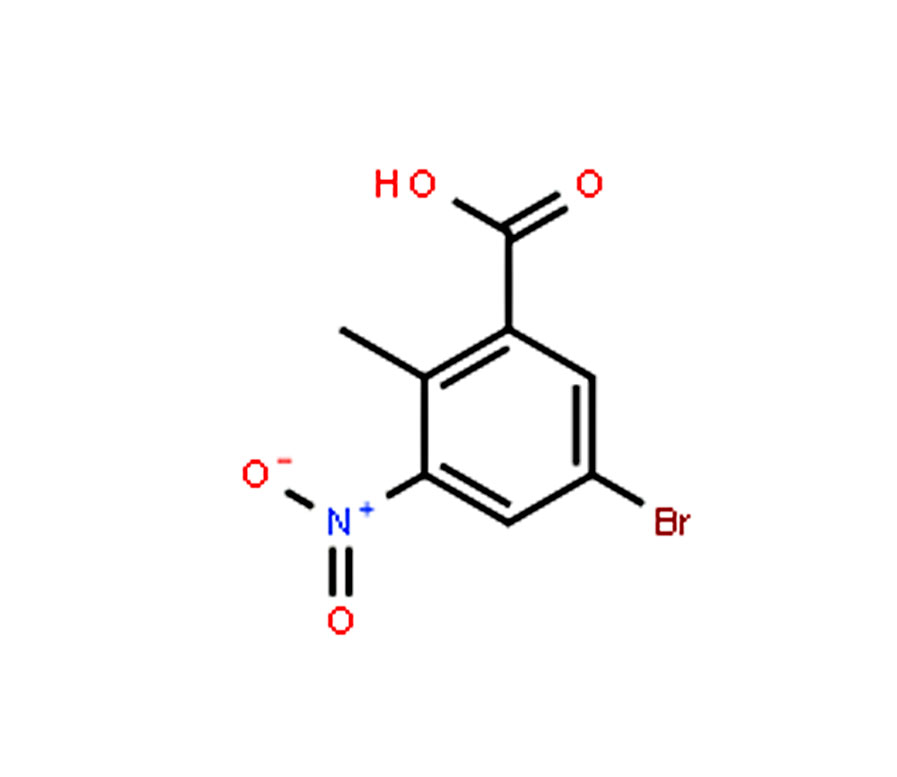 5-溴-3-硝基-2-甲基苯甲酸