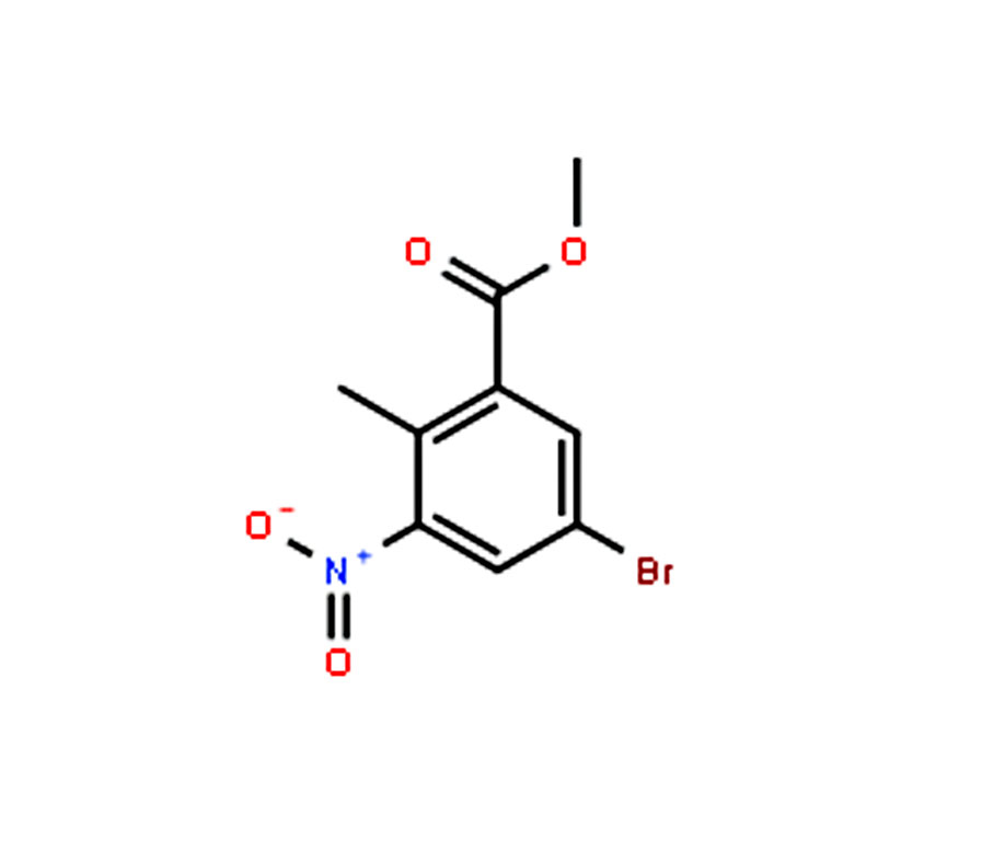 5-溴-3-硝基-2-甲基苯甲酸甲酯