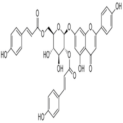 Apigenin 7-O-(2'',6''-di-O-E-p-coumaroyl)glucoside
