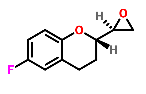 (2R)-rel-6-氟-3,4-二氢-2-(2R)-2-环氧乙烷基-2H-1-苯并吡喃