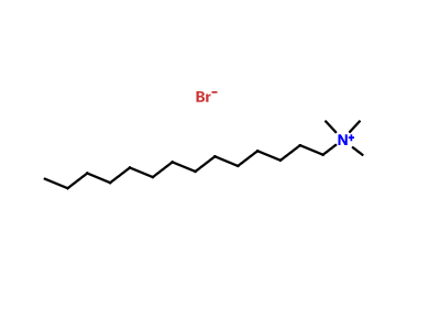 N,N,N-三甲基-1-十四烷基溴化铵