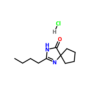 2-丁基-1,3-二氮杂螺环[4,4]壬-1-烯-4-酮盐酸盐