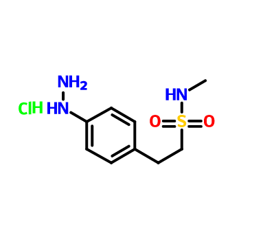 4-肼基-N-甲基苯基乙烷磺酰胺盐酸盐