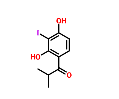 1-(2,4-二羟基-3-碘苯基)-2-甲基-1-丙酮