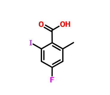4-氟-2-碘-6-甲基苯甲酸