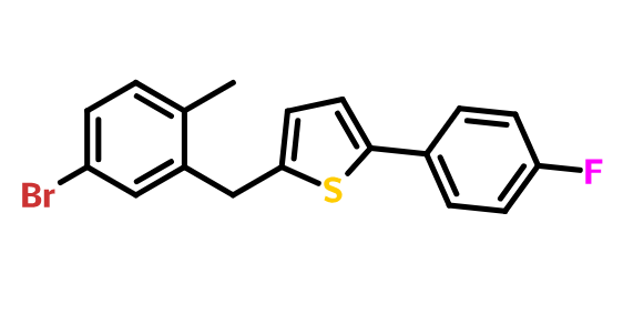 2-(2-甲基-5-溴苄基)-5-(4-氟苯)噻吩