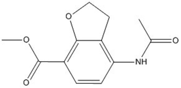 4-乙酰氨基-2,3-二氢苯并呋喃-7-甲酸甲酯