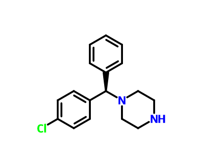 右旋4-氯双苯基甲基哌嗪
