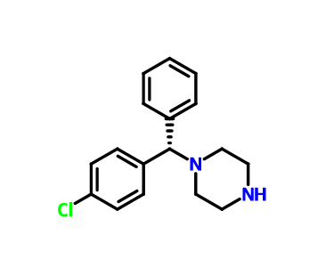 (S)-1-[(4-氯苯基)苯甲基]哌嗪
