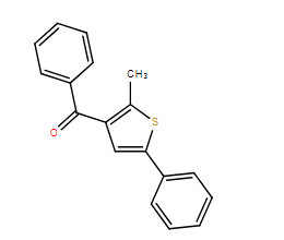 2-甲基-5-苯基噻吩-3-基）（苯基）甲酮