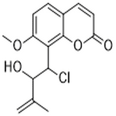 8-(1-Chloro-2-hydroxy-3-methylbut-3-enyl)-7-methoxycoumarin