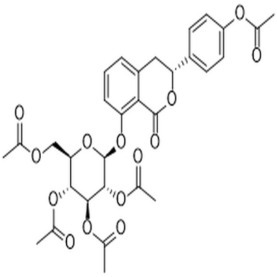 (3R)-Hydrangenol 8-O-glucoside pentaacetate