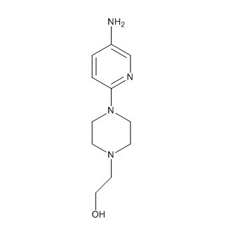 2-[4-(5-Amino-2-pyridinyl)-1-piperazinyl]-1-ethanol