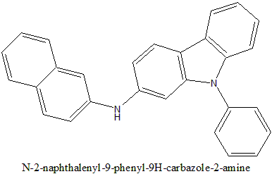 N-（2-萘基）-9-苯基-9H-咔唑-2-胺