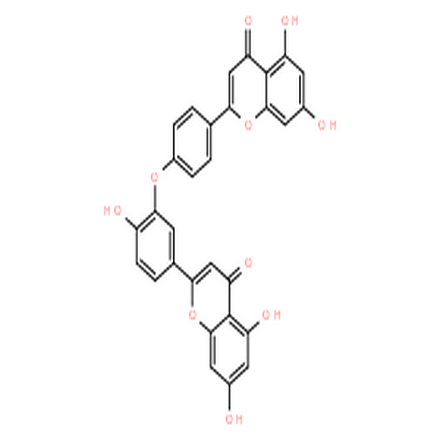 似梨木双黄酮-7-O-β-D-吡喃葡萄糖苷