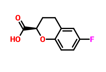 (R)-6-氟-3,4-二氢苯并吡喃-2-甲酸