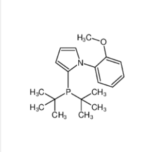 2-(二叔丁基膦)-1-(2-甲氧苯基)-1H-吡咯