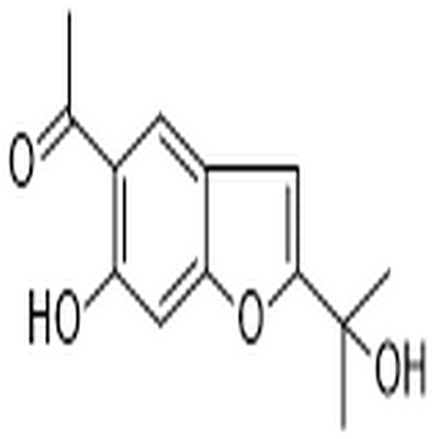 5-Acetyl-6-hydroxy-2-(1-hydroxy-1-methylethyl)benzofuran