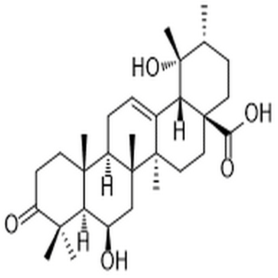 6β,19-Dihydroxy-3-oxours-12-en-28-oic acid