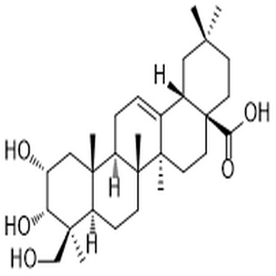 2α,3α,24-Trihydroxyolean-12-en-28-oic acid