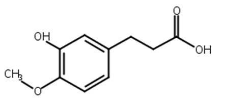 3-羟基-4-甲氧基苯基丙酸