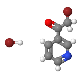 17694-68-7；	3-(2-溴乙酰基)吡啶氢溴酸盐