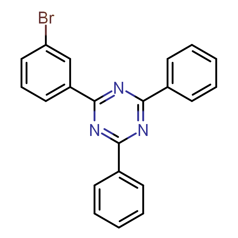 2(3-溴苯基)-4,6-二苯基-1,3,5-三嗪
