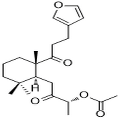 8-Acetoxy-15,16-epoxy-8,9-secolabda-13(16),14-diene-7,9-dione