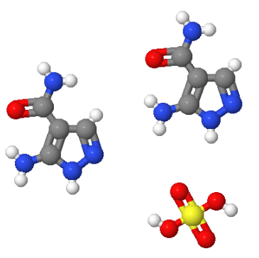 3-氨基吡唑-4-甲酰胺半硫酸盐