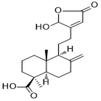 16-Hydroxy-8(17),13-labdadien-15,16-olid-19-oic acid