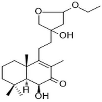 15,16-Epoxy-15-ethoxy-6β,13-dihydroxylabd-8-en-7-one