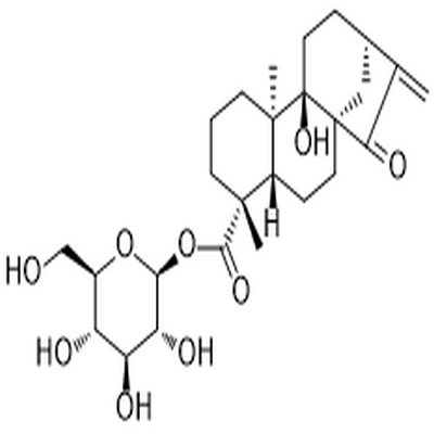 ent-9-Hydroxy-15-oxokaur-16-en-19-oic acid β-D-glucopyranosyl ester