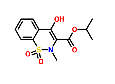 4-羟基-2-甲基-2H-1,2-苯并噻嗪-3-甲酸异丙酯 1,1-二氧化物