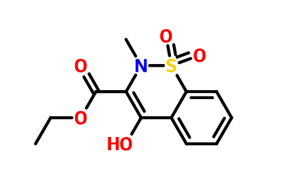 4-羟基-2-甲基-2H-1,2-苯并噻嗪-3-甲酸乙酯 1,1-二氧化物