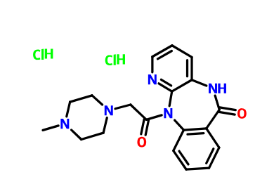 29868-97-1；盐酸哌仑西平