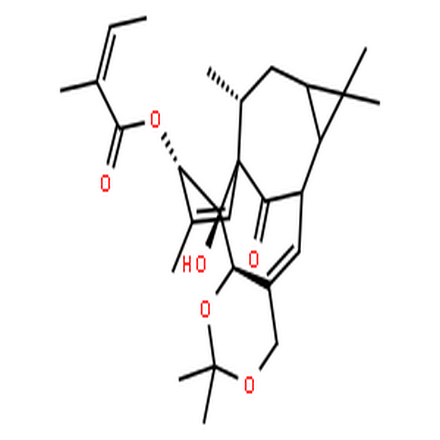 巨大戟醇-5,20-缩丙酮-3-当归酸酯